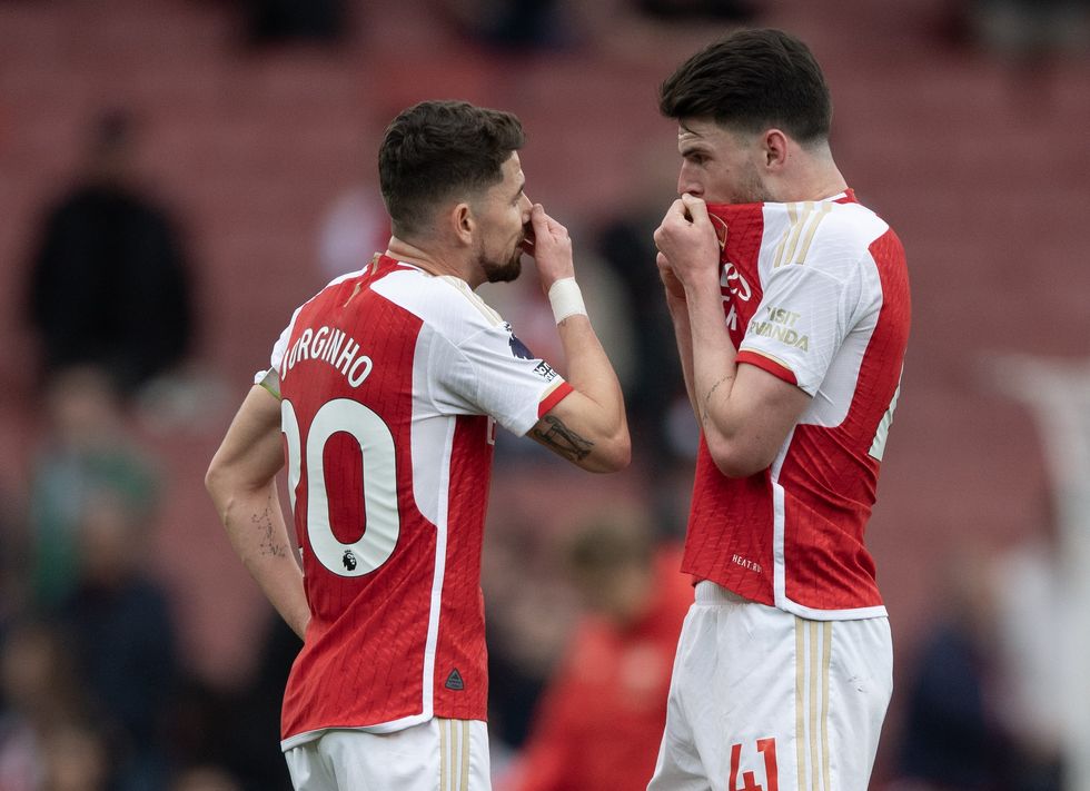 Arsenal Declan Rice Aston Villa