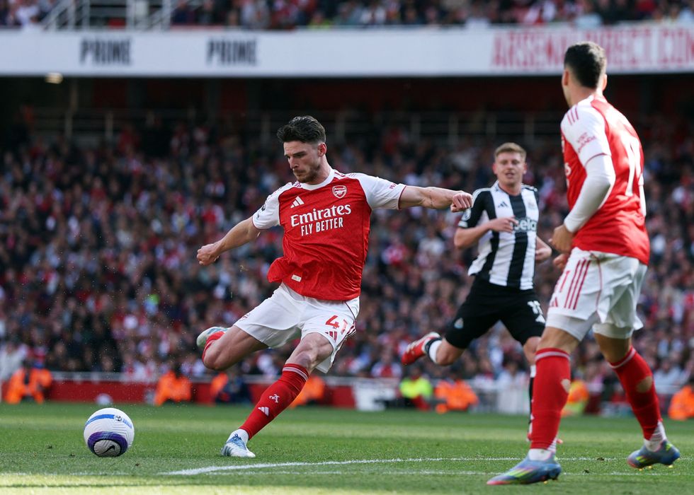 Arsenal Declan Rice Newcastle