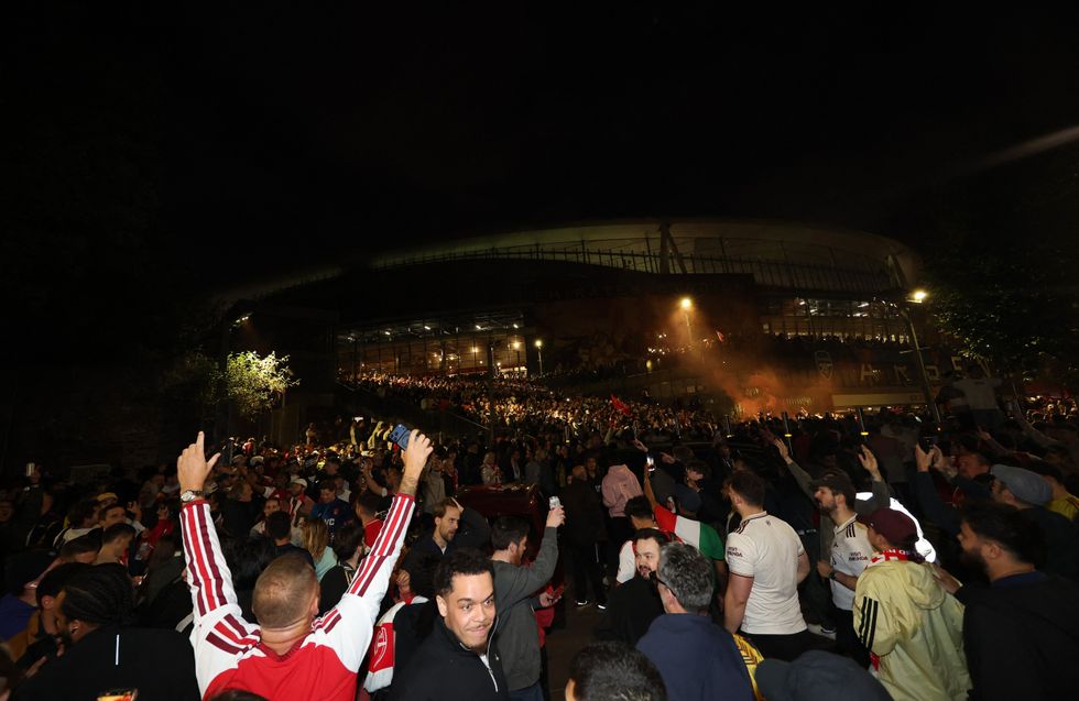 Arsenal fans