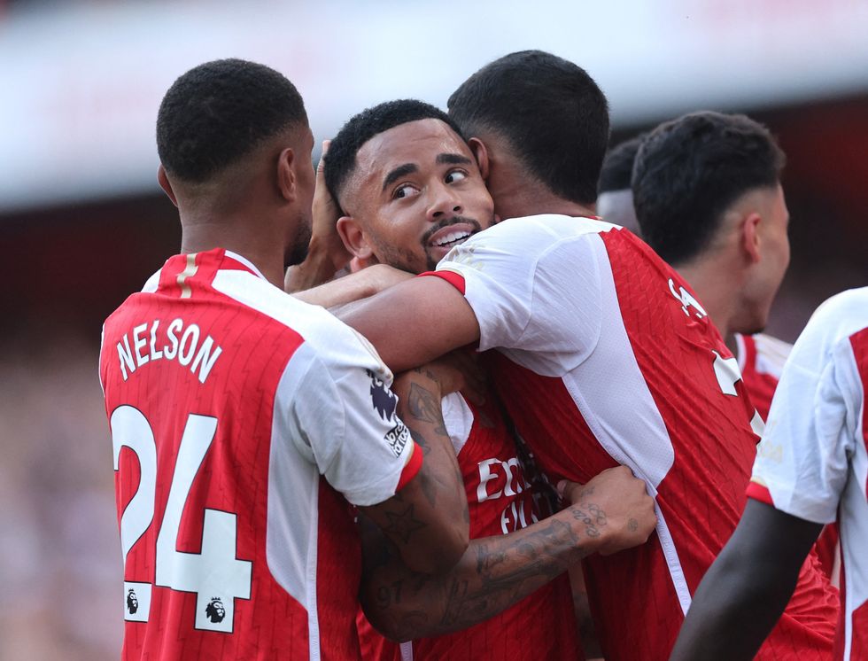 Arsenal Gabriel Jesus Man Utd