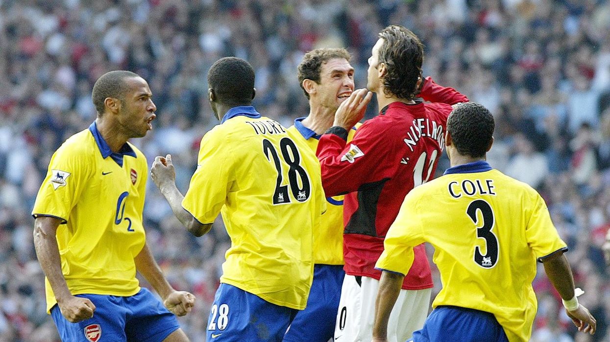Arsenal Martin Keown Man Utd Ruud van Nistelrooy