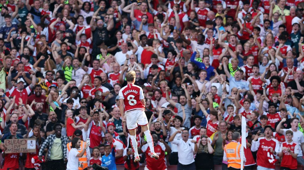 Arsenal Martin Odegaard Man Utd