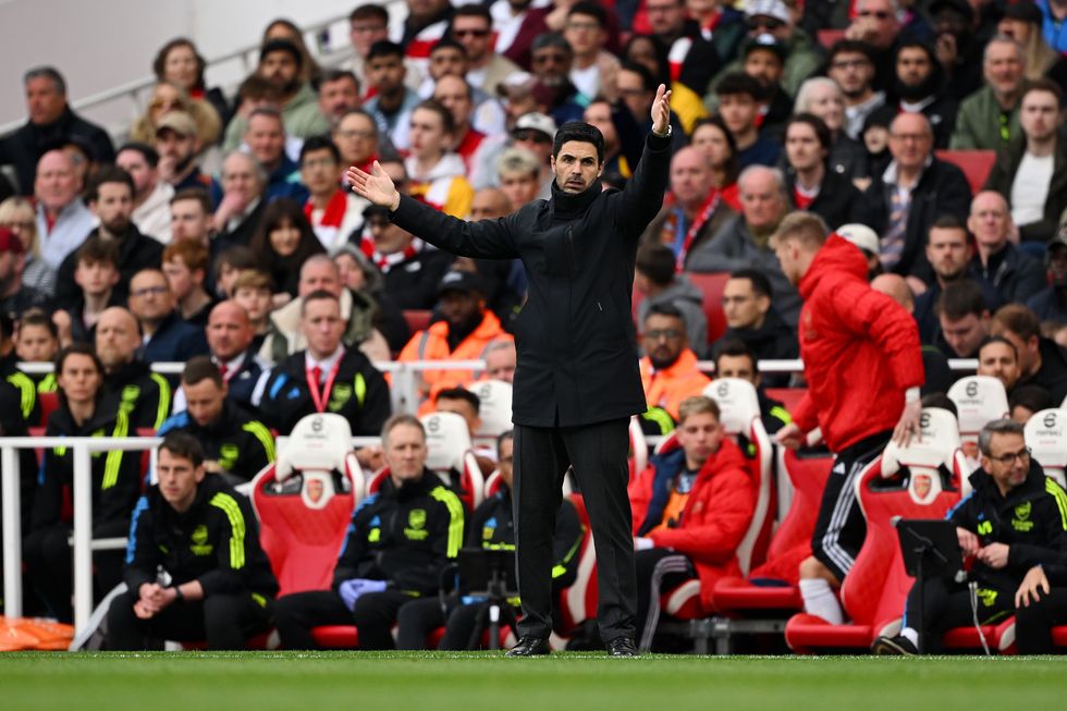 Arsenal Mikel Arteta Aston Villa