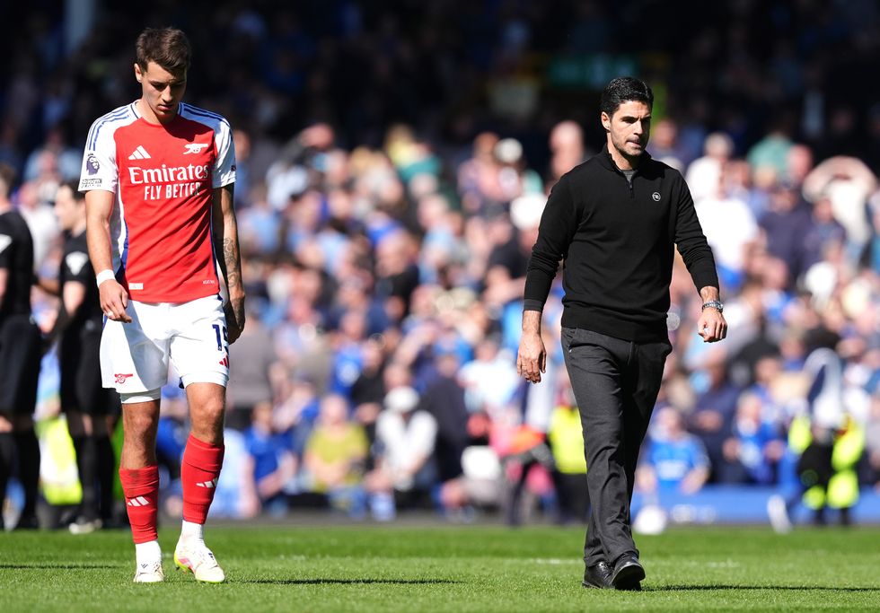 Arsenal Mikel Arteta Everton