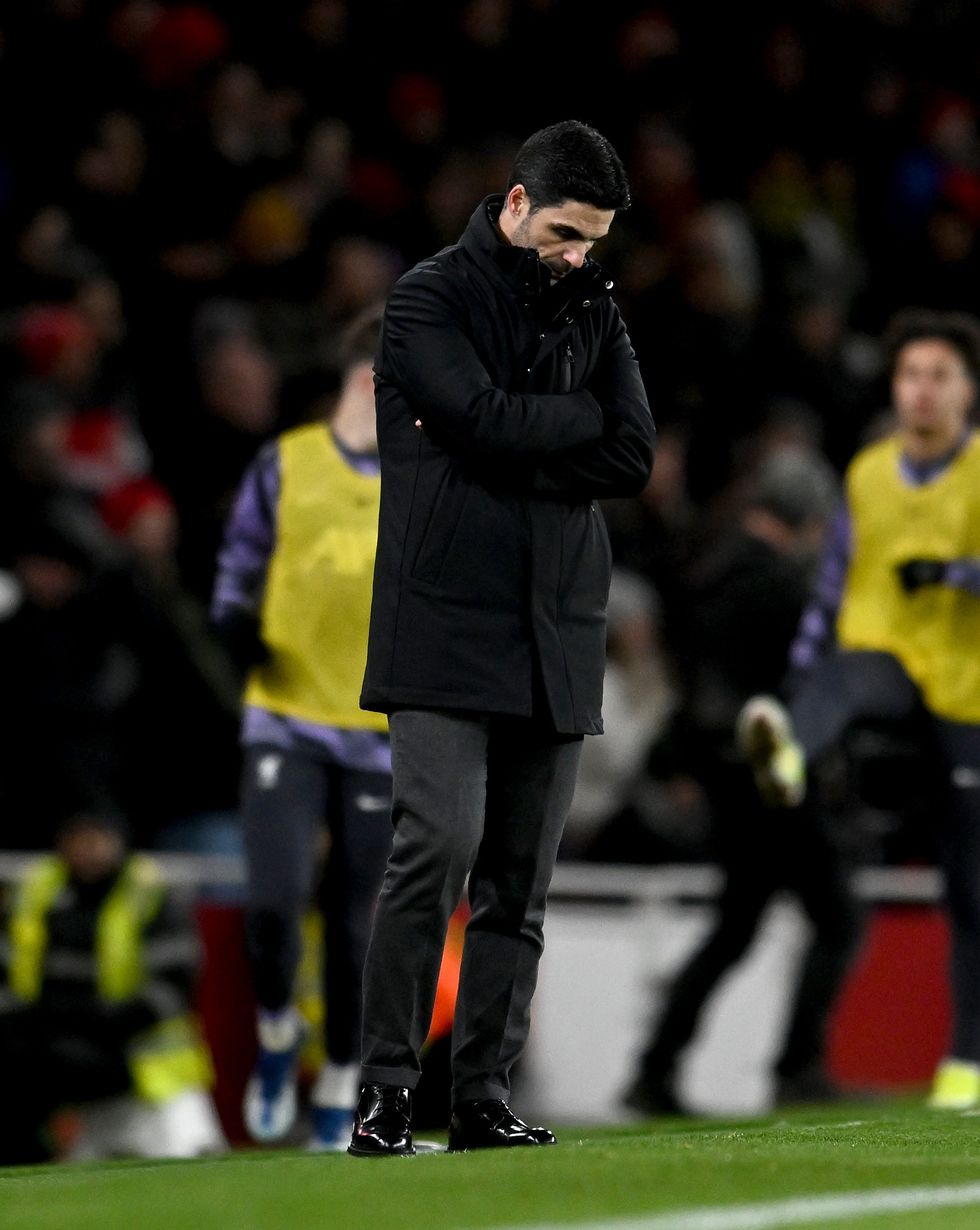 Arsenal Mikel Arteta Liverpool