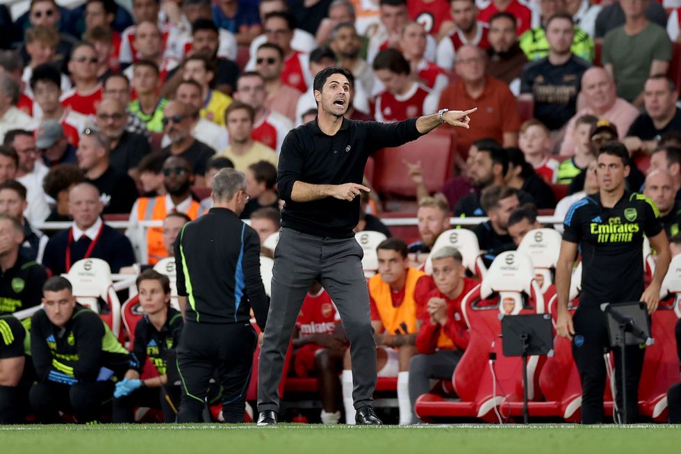 Arsenal Mikel Arteta Man City