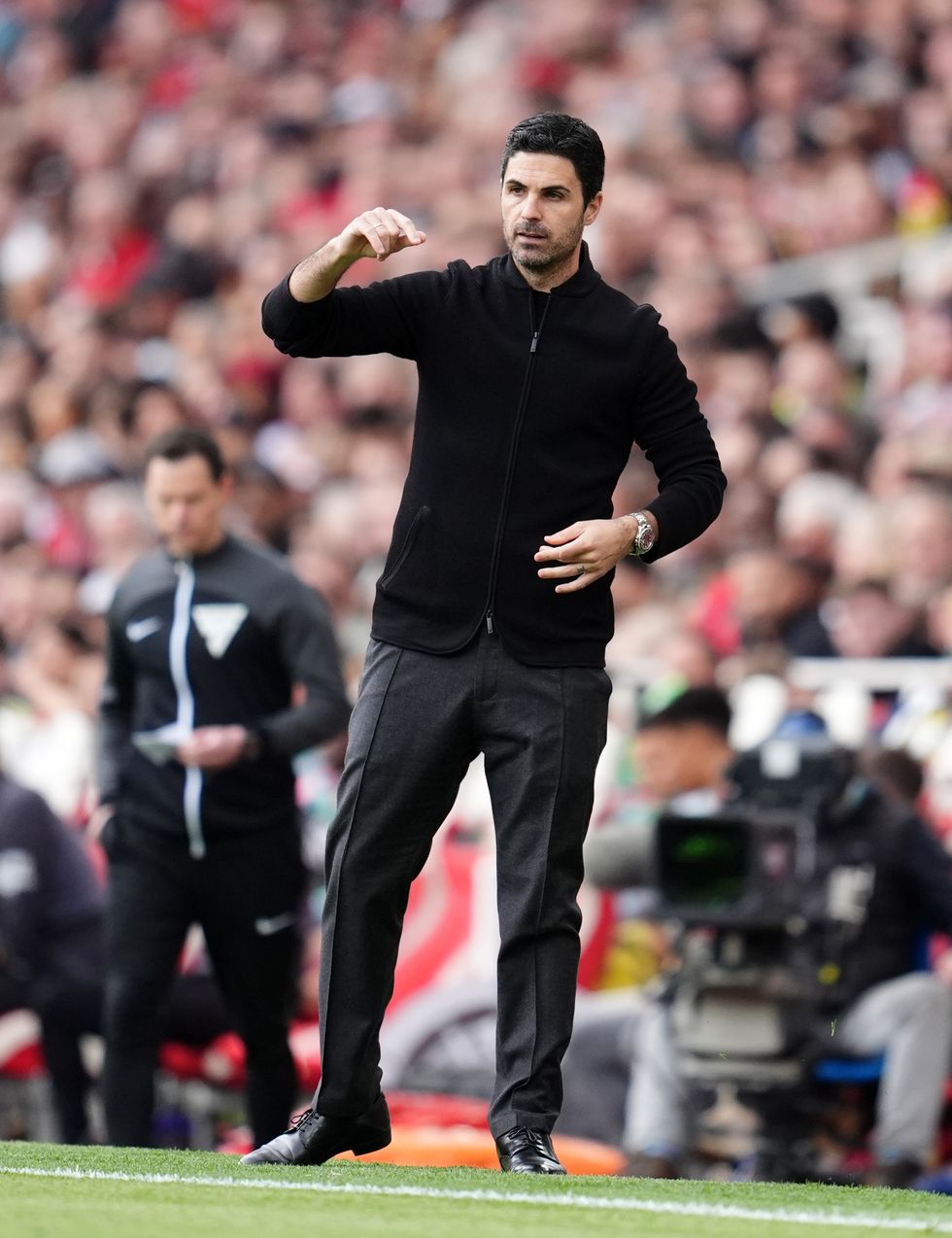 Arsenal Mikel Arteta Man Utd