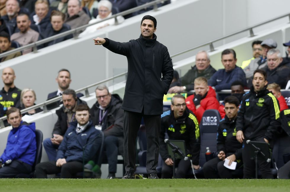 Arsenal Mikel Arteta Tottenham