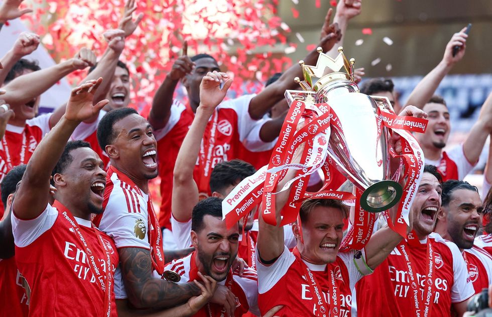 Arsenal picked up 85 points as they won the Premier League title