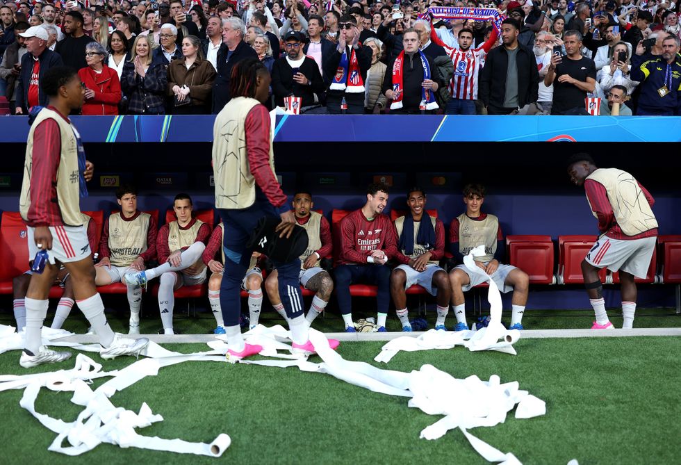 Arsenal's complaints fell on deaf ears as UEFA officials denied them their request