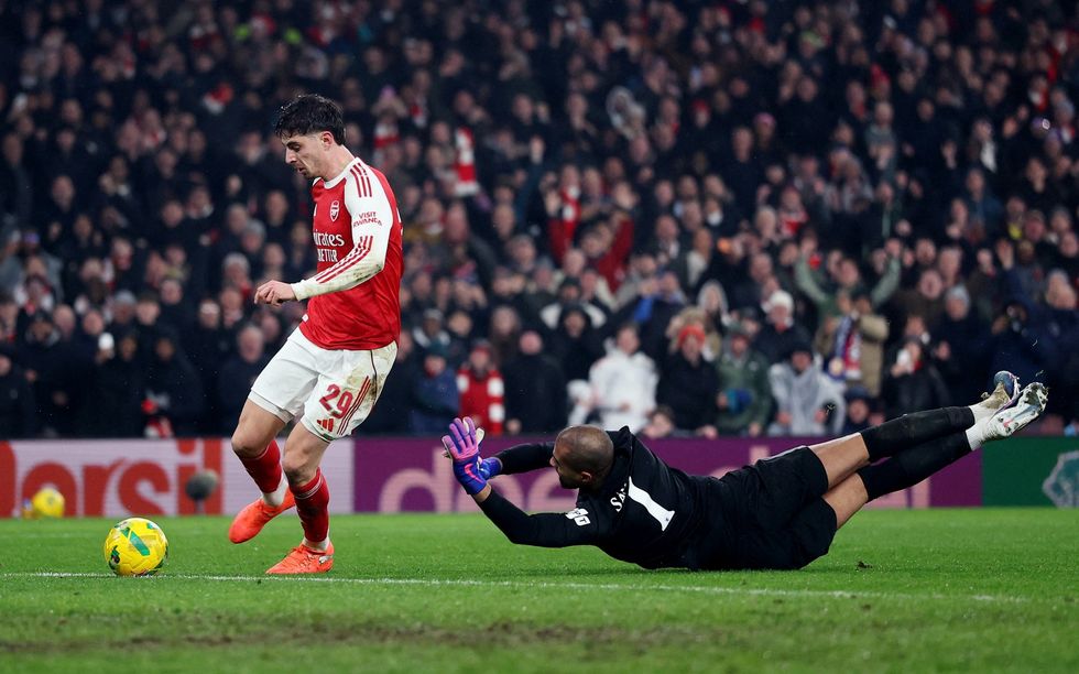 Arsenal star Kai Havertz scored against his old side