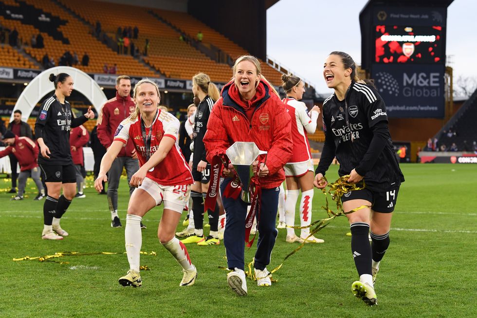 Arsenal won the cup final in extra time