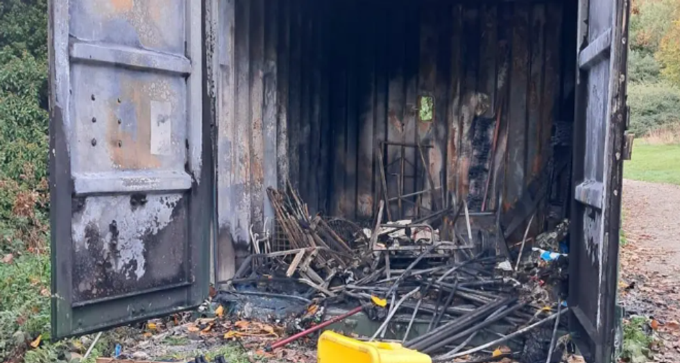 Arson attack