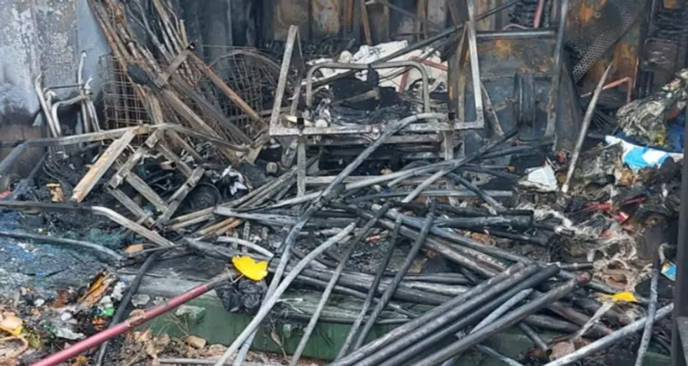 Arson attack