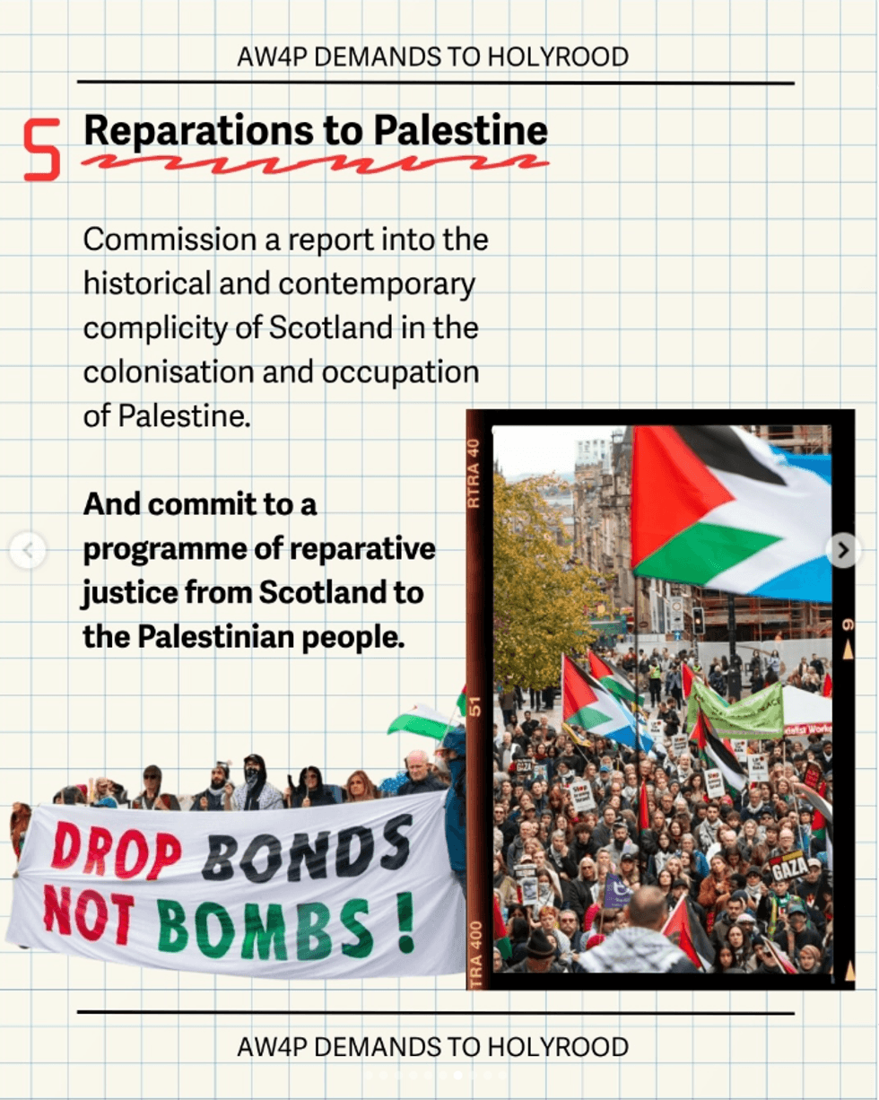 Art Workers for Palestine manifesto