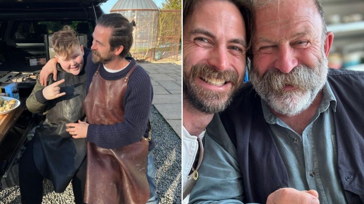 Arthur, James and Dick Strawbridge