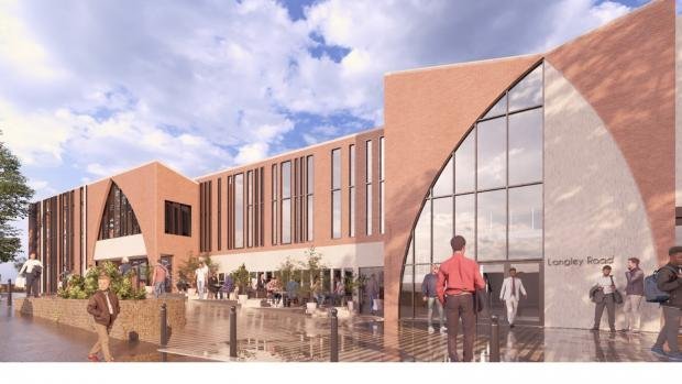 Artist impression of the mosque