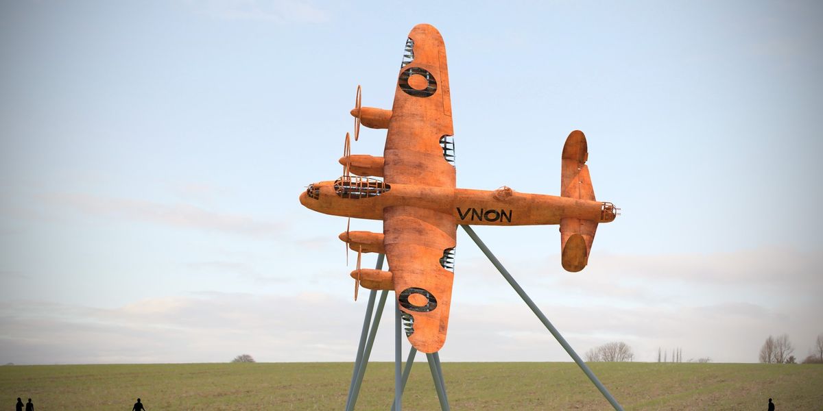 NextImg:Lancaster bomber landmark set to be bigger than Angel of North under ambitious new plans
