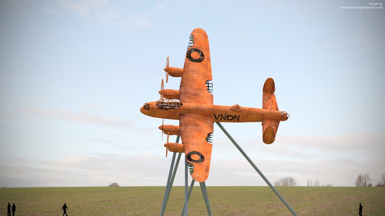 Lancaster bomber landmark set to be bigger than Angel of North under ambitious new plans