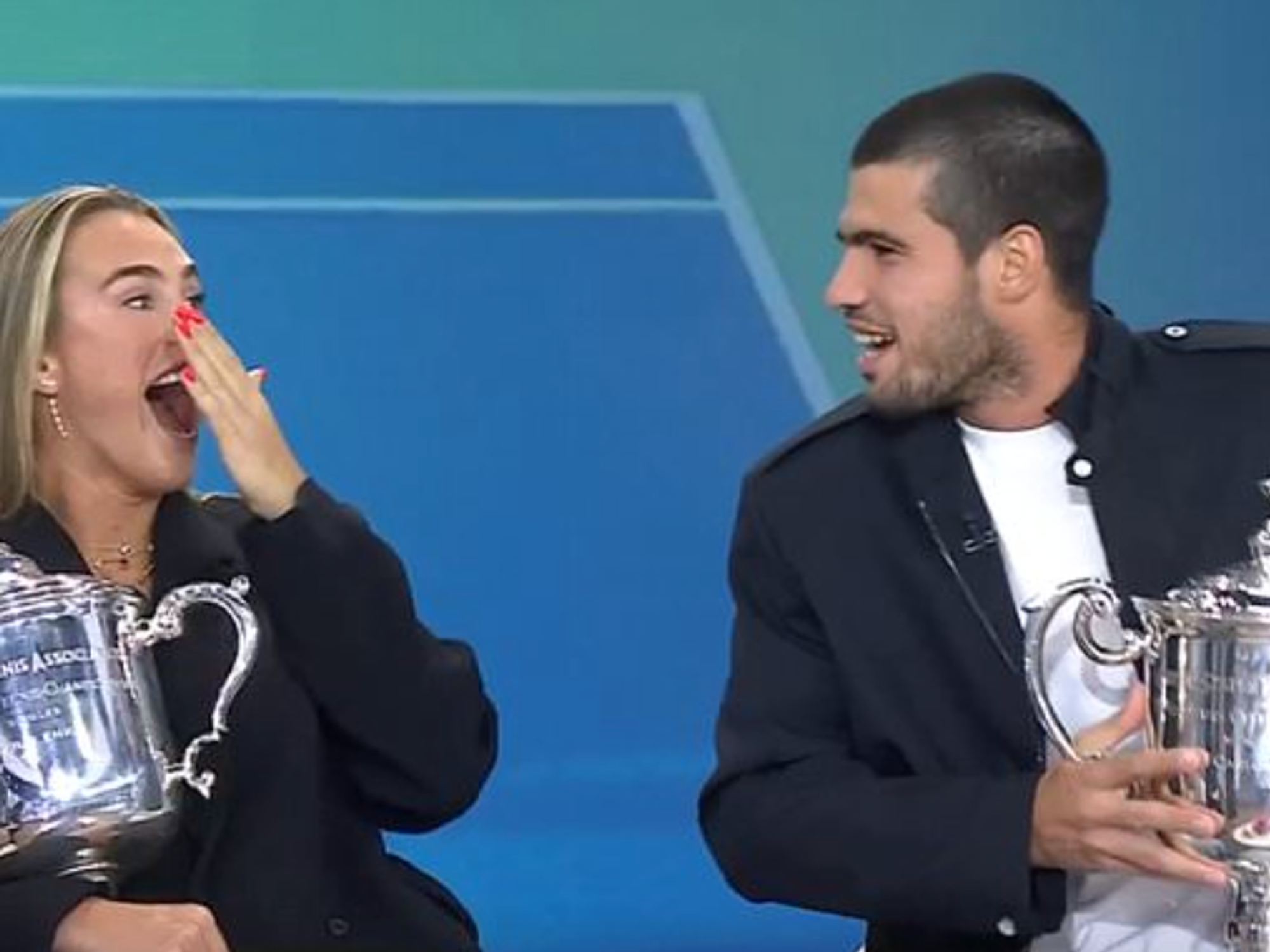 Aryna Sabalenka, Carlos Alcaraz