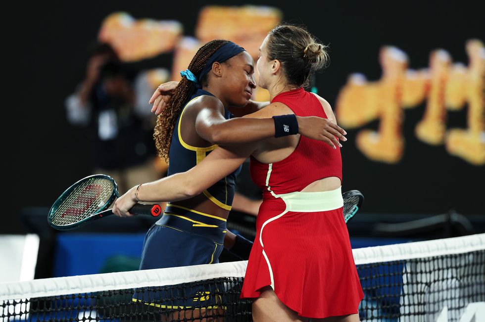 Aryna Sabalenka Coco Gauff Australian Open