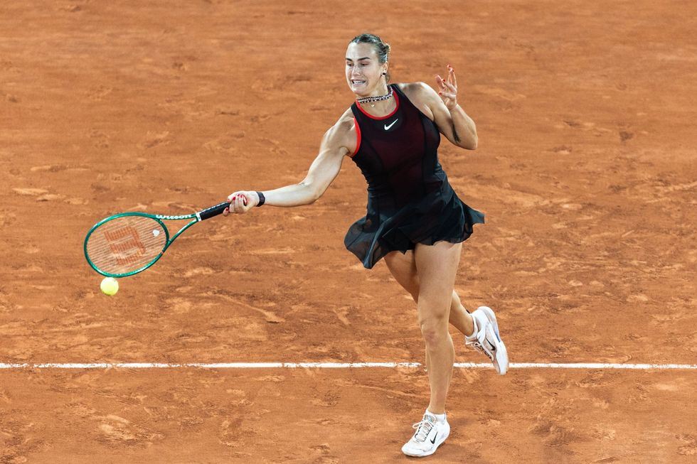 Aryna Sabalenka continua em busca de seu primeiro título no Aberto da França