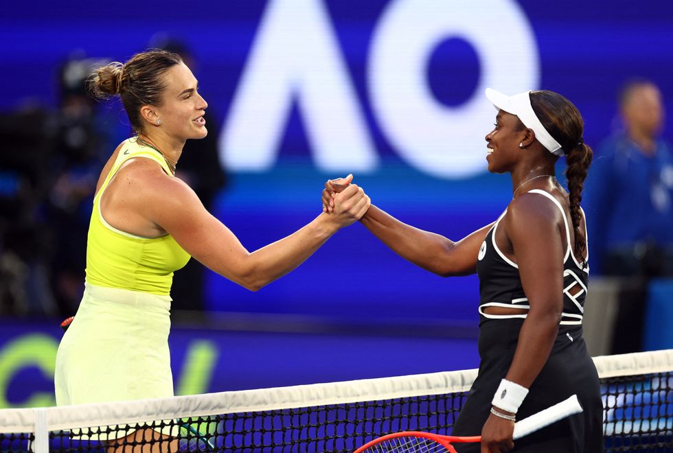 Aryna Sabalenka Sloane Stephens