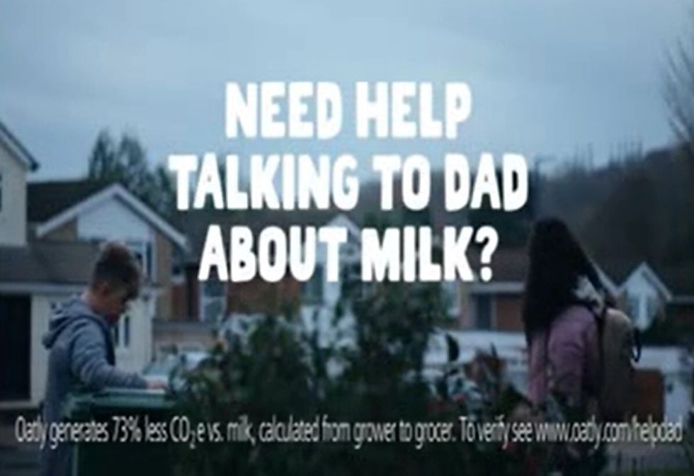 Oatly ads banned over misleading environmental claims