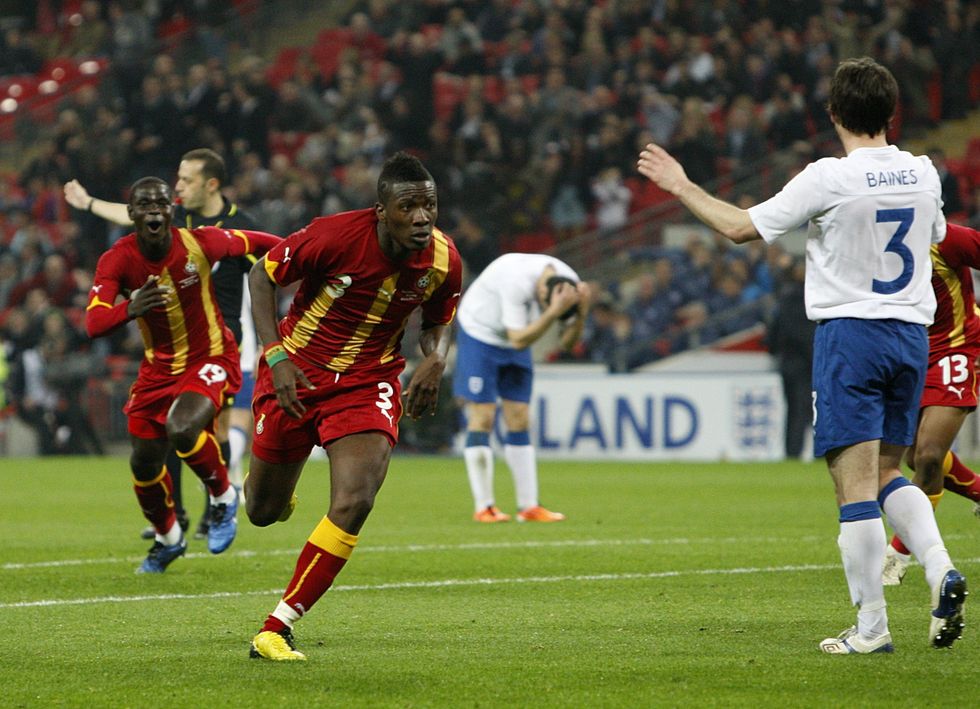 Asamoah Gyan is a legend with Ghana for his antics off and on the pitch