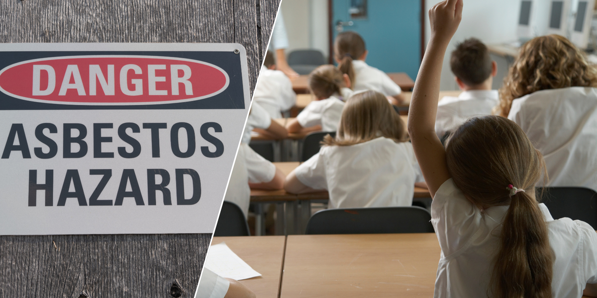 NextImg:Pupils and teachers face a 'tsunami' of deaths as crumbling schools 'riddled with asbestos'