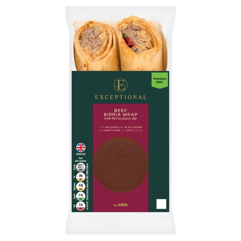 Asda Beef Birria Wrap