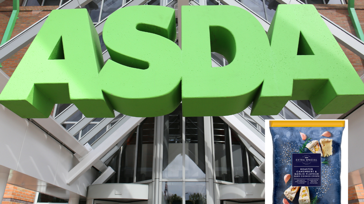 Asda / Camembert & Garlic crisps