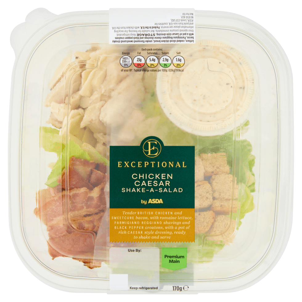 Asda Chicken Caesar Salad