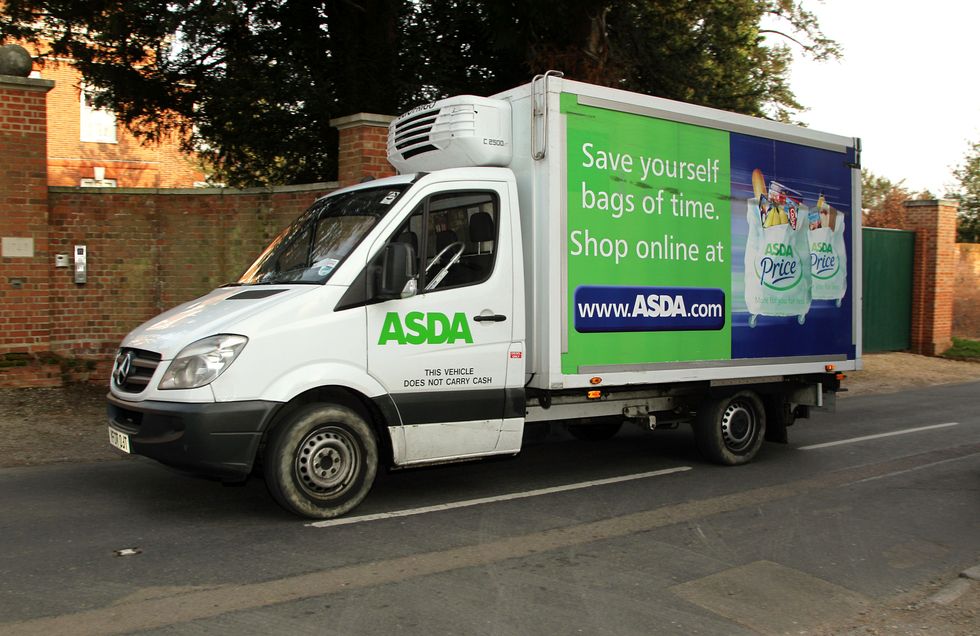 Asda delivery van