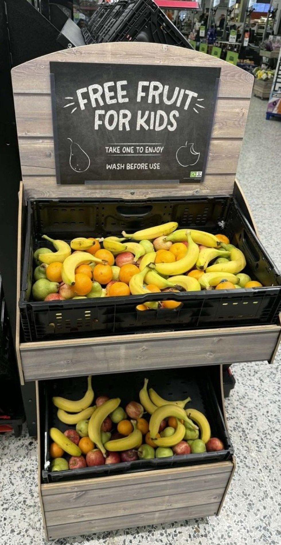 Asda free fruit