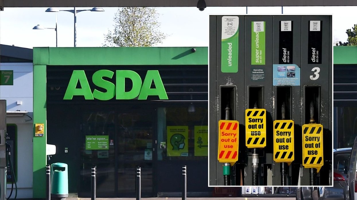Asda petrol station and fuel pumps out of order