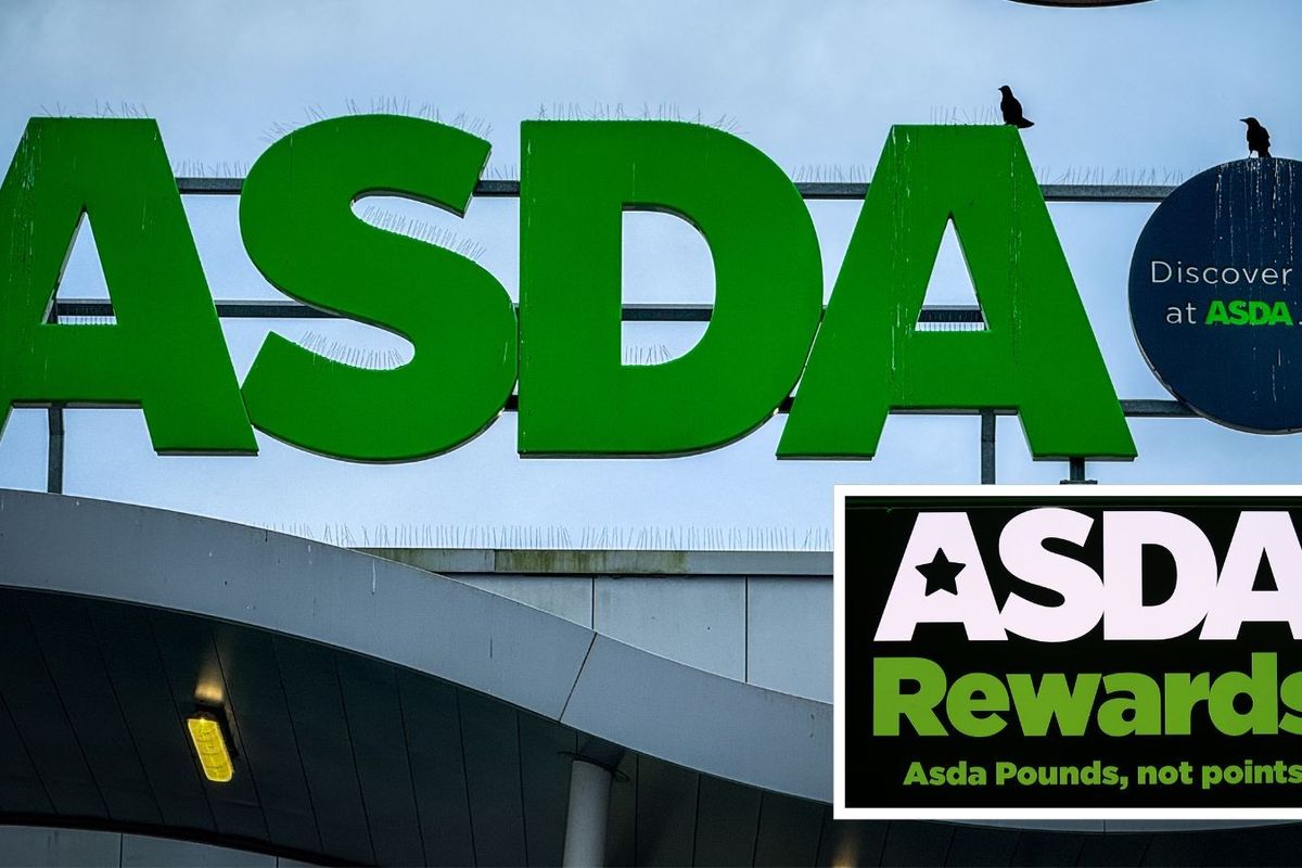 Asda Rewards and Asda supermarket logo in pictures