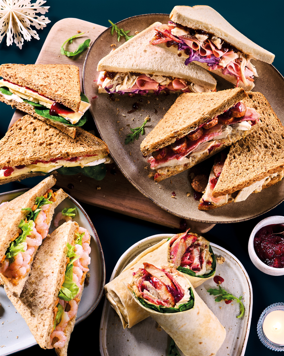 Asda's Christmas sandwiches