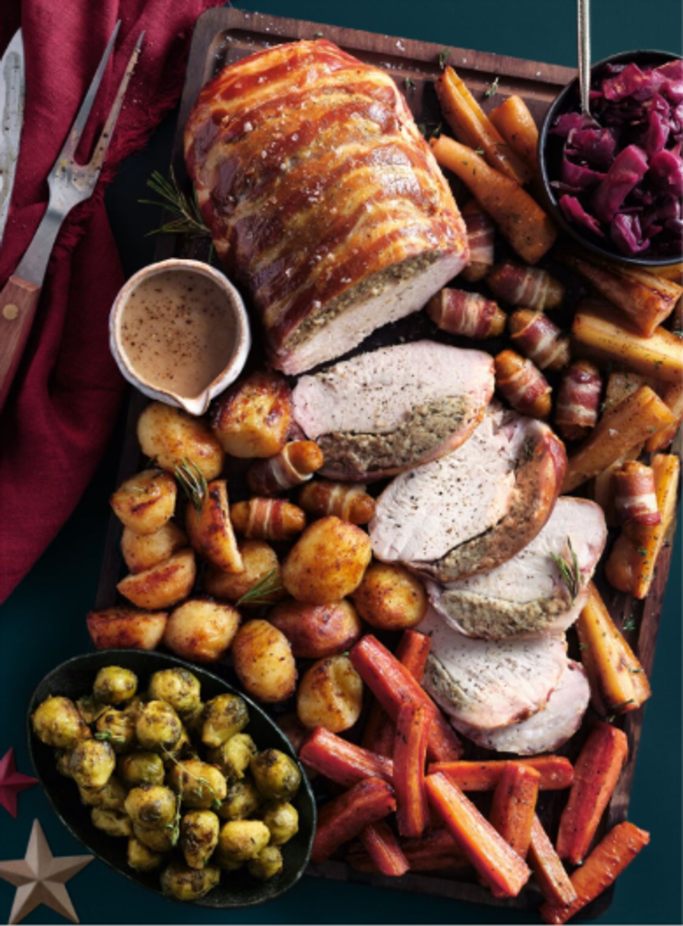 Asda's Turkey with all the Trimmings Box