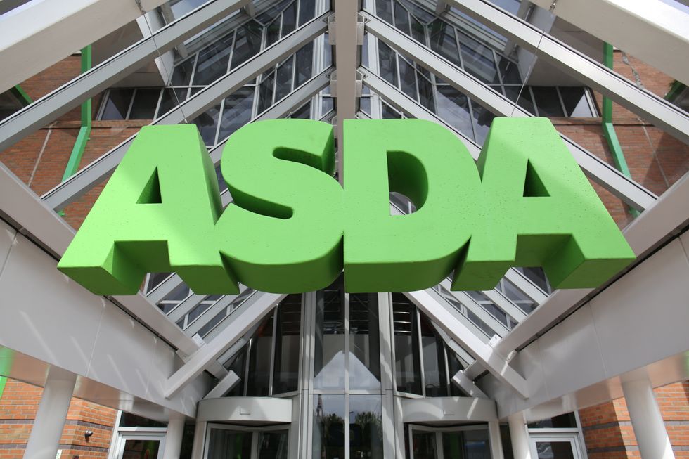 Asda shop sign