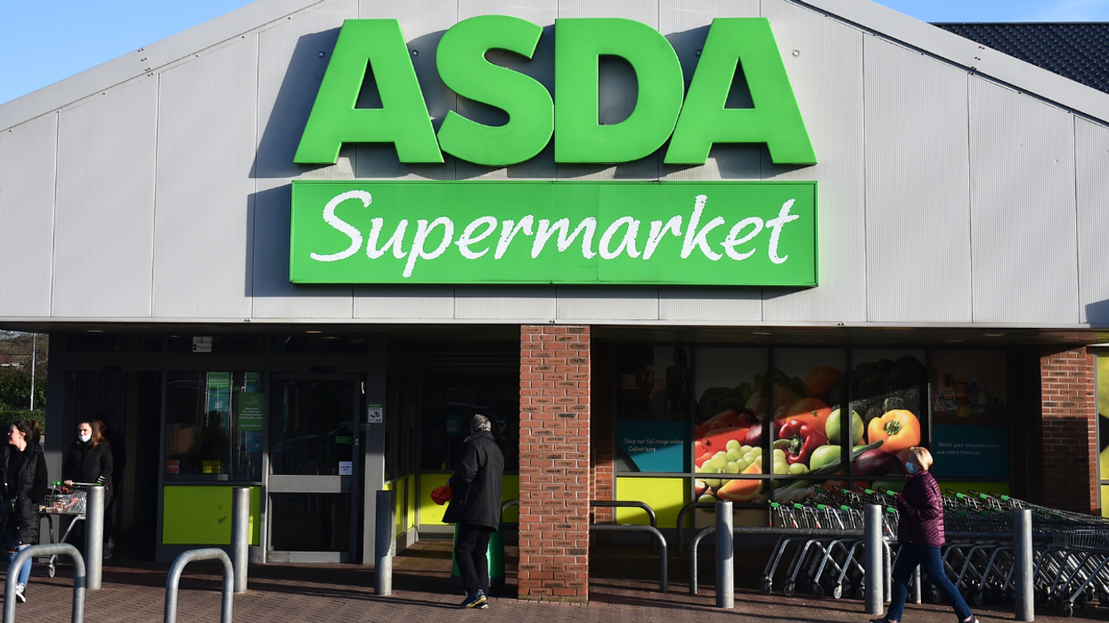 Asda supermarket sign
