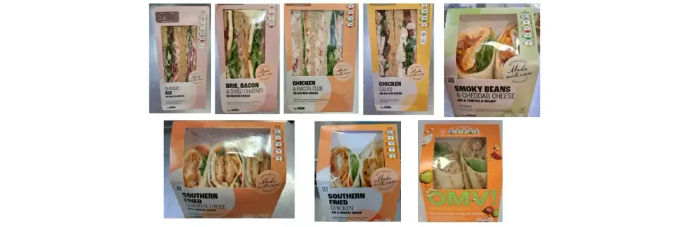 Asda wraps