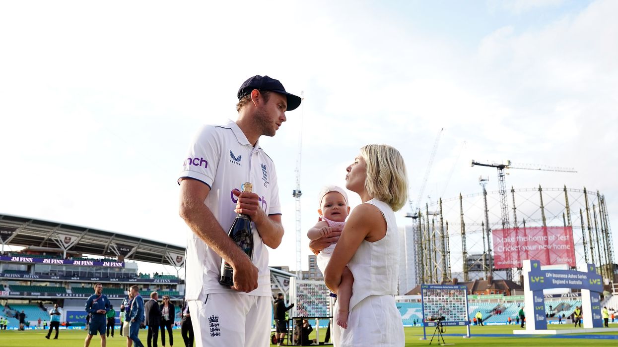 Ashes Stuart Broad Mollie King