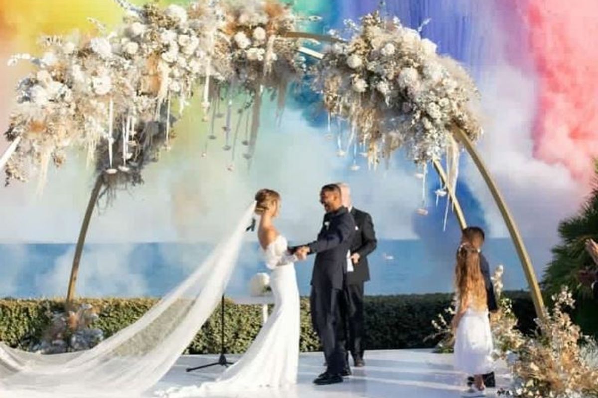 Ashley Cole marries Sharon Canu