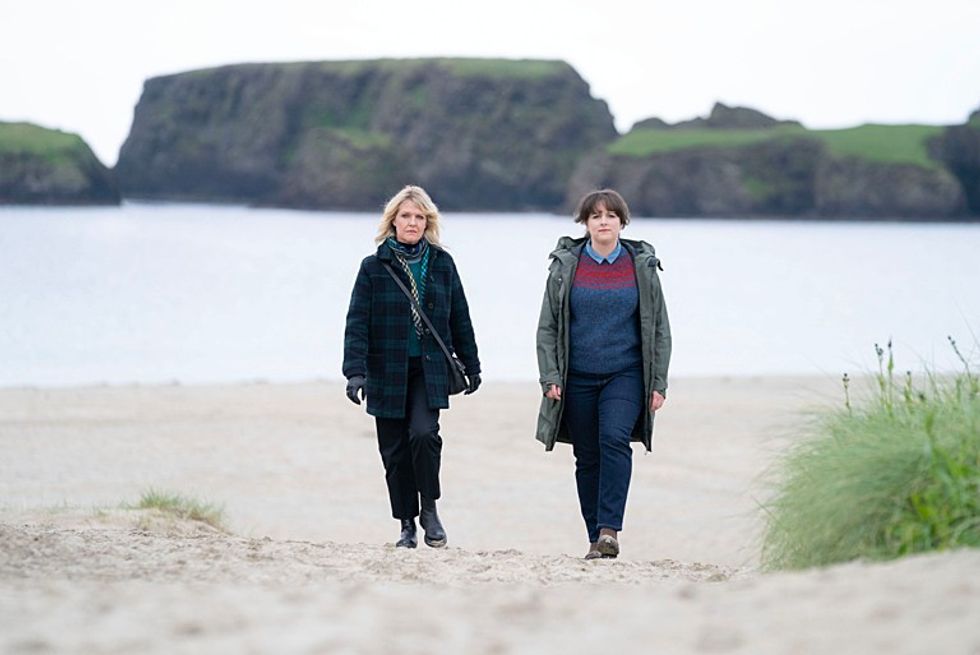 Ashley Jensen and Alison O'Donnell as DI's Ruth Calder and Alison \u2018Tosh\u2019 McIntosh