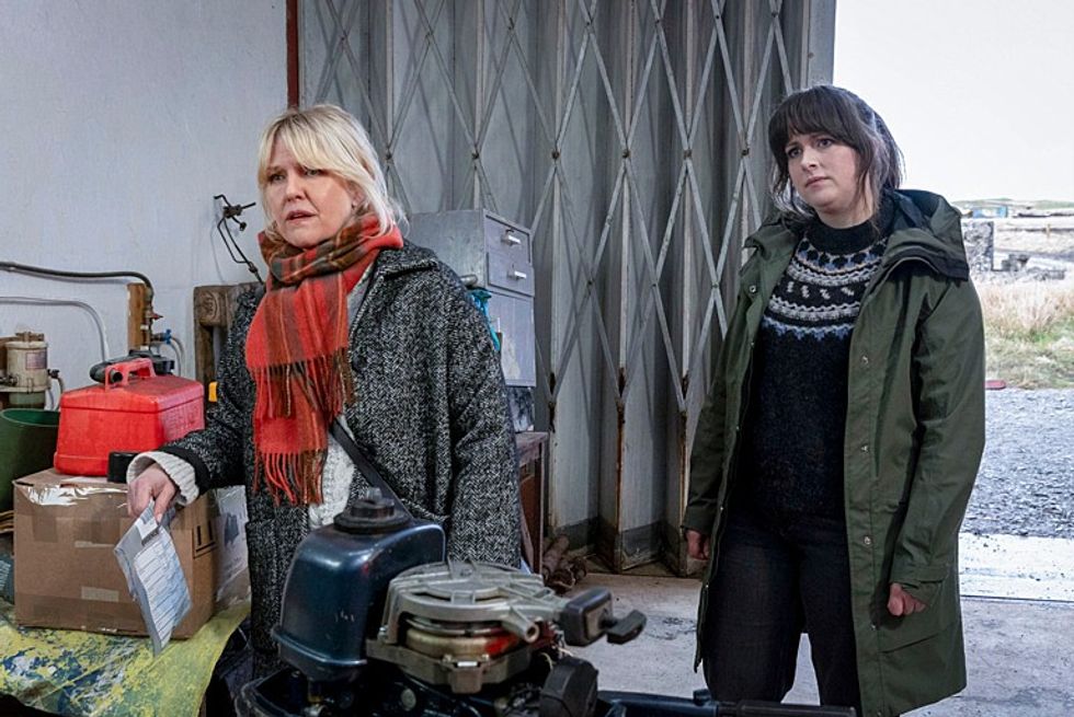 Ashley Jensen and Alison O'Donnell as DI's Ruth Calder and Alison \u2018Tosh\u2019 McIntosh
