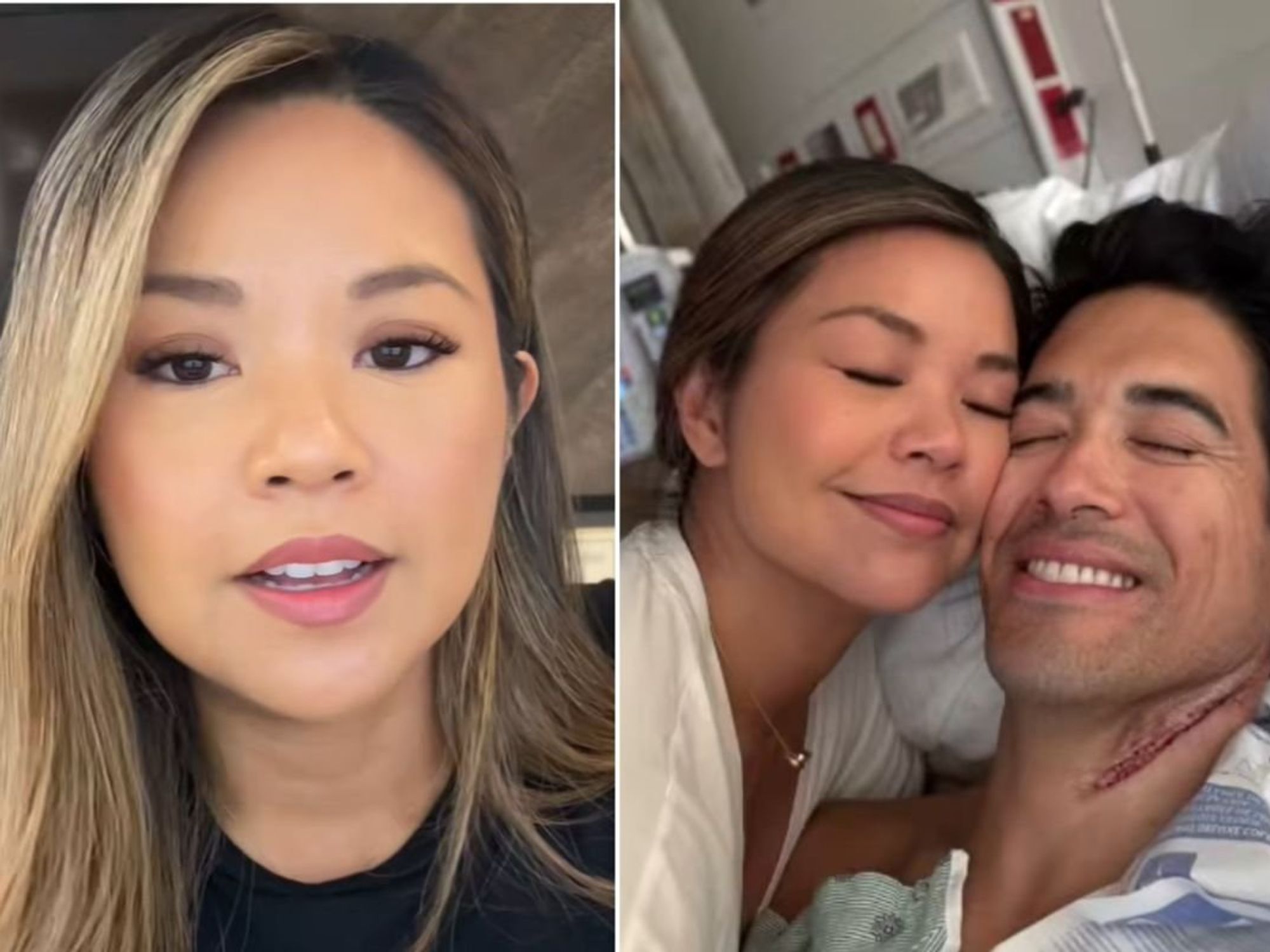 ASHLEY JOVES AND HUSBAND