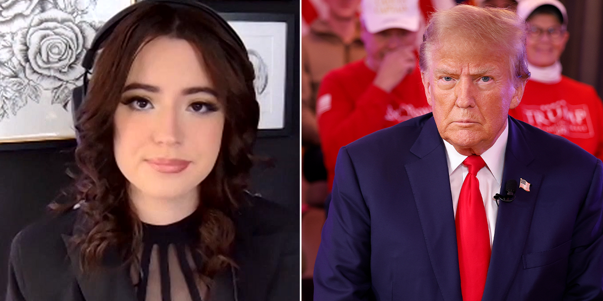 NextImg:Ashley St. Clair hedges bets on former President: 'If Trump is on the ballot, he is winning'
