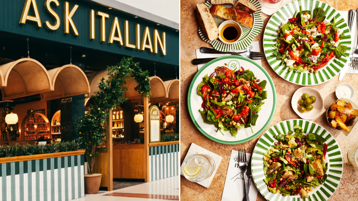 ASK Italian branch / Italian food on plate