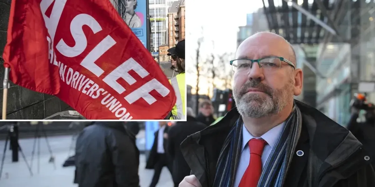 NextImg:Labour MPs party with union bosses while Britons struggle in rail chaos